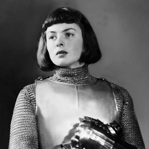 Ingrid Bergman as Joan of Arc in Victor Fleming's 1948 film. Joan Of Arc Film, Joan D Arc, Saint Joan Of Arc, St Joan, Jeanne D'arc, Female Knight, Ingrid Bergman, Joan Of Arc, Old Hollywood