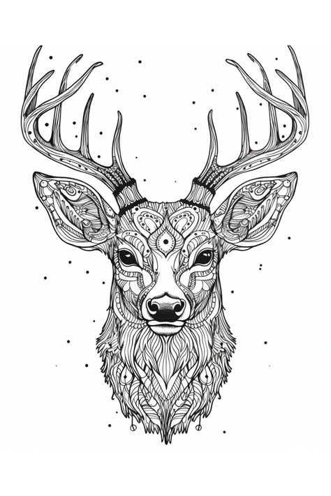 Discover a world of tranquility with our free printable geometric animal coloring pages. Perfect for those seeking a mindful and relaxing activity. These pages are designed to help you find your inner peace and bring some calm into your day. Don't forget to check out our coloring book for more designs like these. #mindfulness #meditation #geometric #animal #coloringpages #freedownload #innerpeace Amazon Animals, Animals With Horns, Beautiful Wildlife, Mandala Animal, Free Adult Coloring Pages, Relax And Unwind, Adult Coloring Book Pages, Geometric Animals, Mandala Coloring Pages