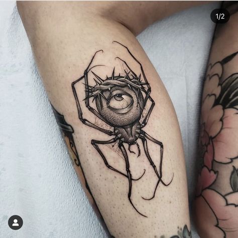 Eyeball Tattoo, Thumb Tattoos, Neo Tattoo, Animal Sleeve Tattoo, Surreal Tattoo, Eyeball Art, Single Line Tattoo, Self Love Tattoo, Spider Tattoo