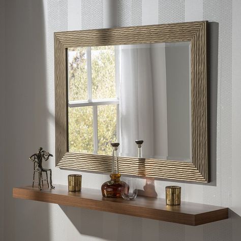 A Modern framed Julia Wall Mirror that comes in a lovely silver finish. The frame has a very stylish design with a detailed finish. This mirror can be hung portrait as well as landscape and hanging fittings are attached to the rear of the mirror enabling this. Mid Century Chic, Bevelled Mirror, Target Home Decor, Romantic Home Decor, Home Decor Quotes, Hippie Home Decor, Classic Home Decor, Living Room Accents, Rectangle Mirror