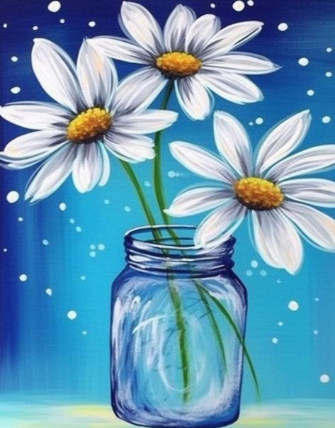 Painted Ideas, Wine Ideas, Mini Canvases, Painting Night, Paint Inspo, Paint Flowers, Sip N Paint, Paint Nite, Paint Night