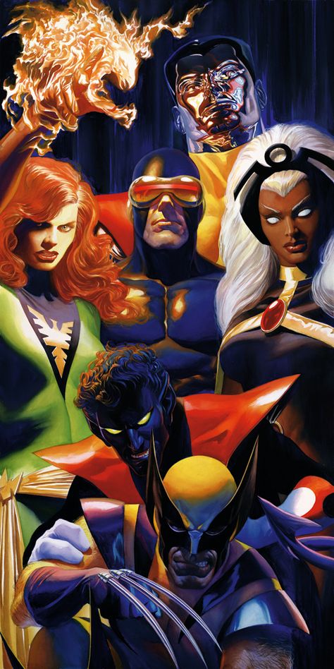 Univers Marvel, Alex Ross, Arte Dc Comics, Dark Phoenix, Bd Comics, Uncanny X-men, Jack Kirby, The Uncanny, Marvel Comics Art