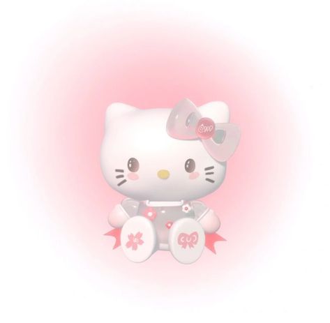 Hello Kitty Icons, Sanrio Icons, Black Hello Kitty, Cool Hello Kitty, Kitty Pictures, Pink Icons, Kitty Plush, Wallpaper Ipad, 3d Icons