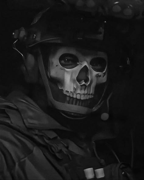 Ghost Cod Profile Picture, Ghost Face Call Of Duty, Cod Ghost Pfp, Ghost Stare, Simon Ghost Riley Icon, Ghost Icon Cod, Ghost Cod Face, Ghost Mw, Cod Icon