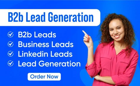 Hey! Thank you for checking out my B2B Lead Generation GIG! I am Nawsher Ali, a certified B2B lead generation, LinkedIn lead generation and Prospect list building expert. I can generate targeted b2b lead generation for any industries, locations and compile the targeted b2b leads, business leads, LinkedIn leads or email list building based on your Leads Generation, B2b Social Media, Job Titles, Business Email Address, B2b Lead Generation, Web Research, Professional Networking, Lead Generation Real Estate, Email List Building