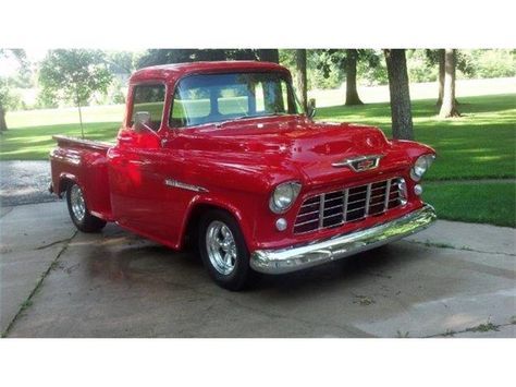 55 Chevy Truck, Old Chevy Pickups, Chevy Trucks Accessories, Chevy Trucks For Sale, 57 Chevy Trucks, Trucks Chevy, Studebaker Trucks, Pickup Truck Accessories, Custom Chevy Trucks