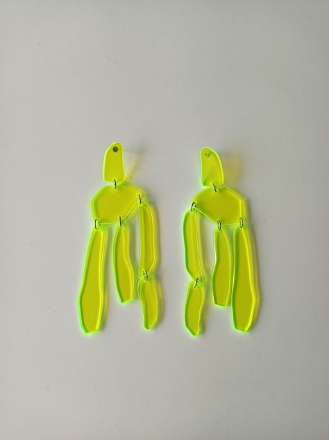 Clear Chandelier, Green Statement Earrings, Large Drop Earrings, Contemporary Handmade Jewelry, Organic Earrings, Quick Sketches, Diy Jewelry Inspiration, Earrings Big, Cat Eye Nails