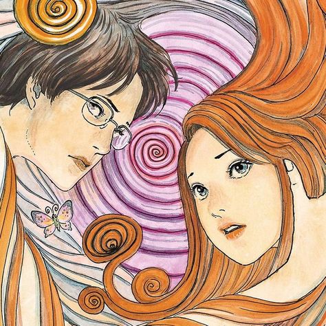 𖣠 art on Twitter: "uzumaki… " Spooky Background, Satoshi Kon, Junji Ito, My Images, Colorful Art, Painting & Drawing, Art Inspo, Art Reference, Manga Anime