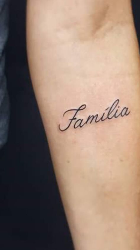 Love the location. I’d change the spelling to “Famiglia” (Italian), and would also change the font style and size Famiglia Tattoo Italian, The Font, Family Tattoos, Font Style, Font Styles, Future Tattoos, Hand Tattoos, Sleeve Tattoos, Tattoo Quotes