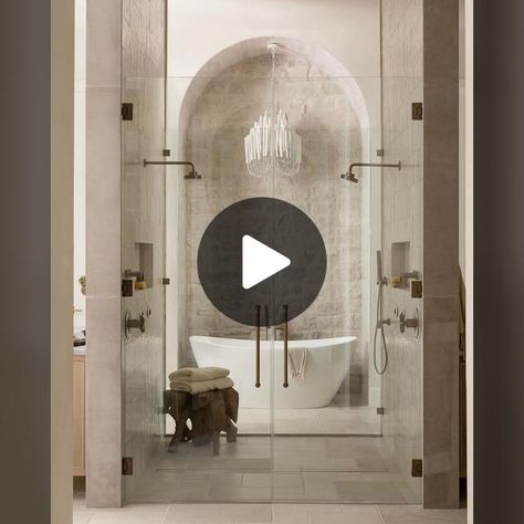 TikTok · Fabulous Interior Design Hidden Washer And Dryer, Vault Ceiling, Bathroom Tour, Primary Closet, Barrel Vault, Barrel Vault Ceiling, Secret Passage, Barrel Ceiling, Individual Space