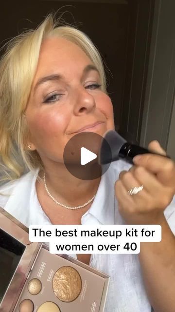 Joanna McNeish on Instagram: "Laura Geller Beauty is FINALLY available here in the UK, and I'm celebrating by using this Baked Starter Kit in today's GRWM.  This makeup is so lovely and weightless. Plus, I love how easy it is to get a glowing look!" How To Apply Laura Geller Makeup, Laura Geller Makeup Tutorial, Glowing Makeup Look, Baking Makeup, Laura Geller Makeup, Makeup Pallets, Makeup Tutorial Video, Glowing Makeup, Laura Geller