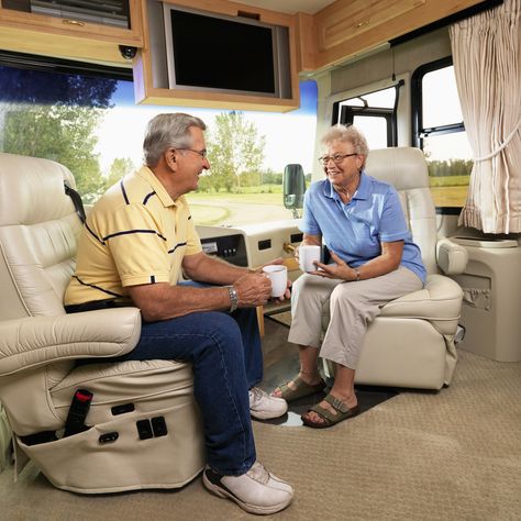 Choosing Furniture for your RV --By Megan Buemi Bathroom Dehumidifier, Rv Recliners, Motorhome Living, Rv Solar Power, Rv Dreams, Rv Solar, Rv Living Full Time, Rv Lifestyle, Full Time Rv