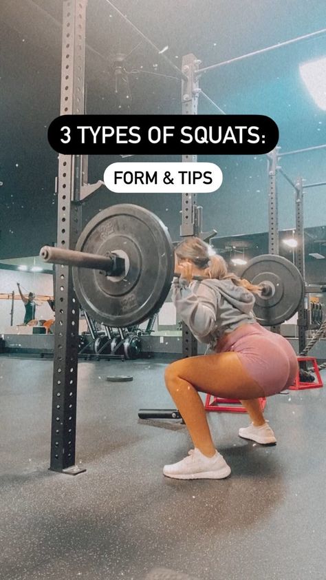 madiditler on Instagram: Today i’m showing you 3 different types of squats that you can do at the gym! ⁣ ⁣ Make sure to like & save this video to use it next time… Different Types Of Squats, Types Of Squats, At The Gym, The Gym, Level Up, Different Types, Make Sure, Fitness Tips, You Can Do