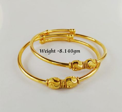 #babybangle #goldbabybangle #newbornbabybangle #goldbabyvaddnam  #babyring #goldbabyrings Devotional Images, Baby Gold Rings, 22k Gold Bangles, Kids Jewellery, Gold Bangles For Women, New Gold Jewellery Designs, Baby Bangles, Bangles Design, Gold Wedding Jewelry