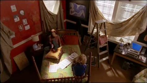 One tree hill peyton sawyer bedroom Peyton Sawyer Bedroom Aesthetic, Peyton Sawyer Room Aesthetic, Peyton Sawyer Bedroom, Peyton Sawyer Room, Peyton Sawyer Aesthetic, One Tree Hill Peyton, People Always Leave, Tv Rooms, Film Crew