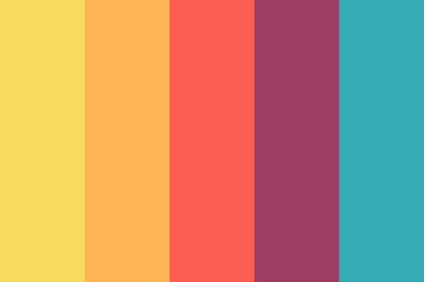 rainbow skittles Color Palette Rainbow Skittles, Flat Color Palette, Color Design Inspiration, Cool Color Palette, Hex Color Palette, Color Palette Challenge, Color Schemes Colour Palettes, Palette Art, Color Palette Design