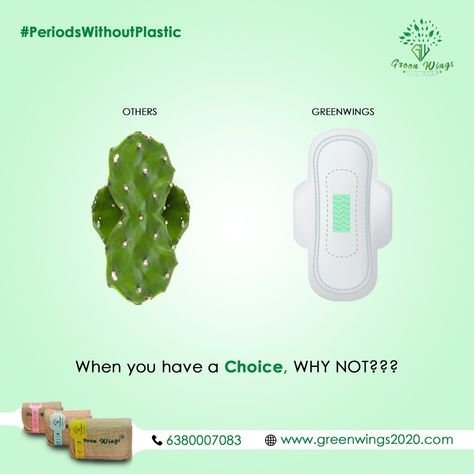 Greenwings Anion Sanitary Napkins! for your comfort & hygiene. Experience Periods Without Plastic. #PeriodsWithoutPlastic #GreenwingsAnion #EcoFriendlyPeriods #SustainableMenstruation #PlasticFreePeriods #GreenPeriods #EcoWarrior #NaturalCotton #JutePackaging #ZeroWastePeriod #EcoConscious #WomenEmpowerment #HealthyPeriods #SustainableLiving #GreenLiving #ReducePlasticWaste #GoGreen #EnvironmentallyFriendly #ConsciousConsumer #EcoMovement #JoinTheRevolution Sanitary Pads Product Photography, Sanitary Pad Branding, Sanitary Pads Ads, Whisper Sanitary Pads, Best Sanitary Pads, Eco Warrior, Green Wing, Panty Liner, Sanitary Napkin