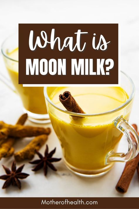 Moon milk. Discover Ayurveda’s Healthy Sleep Elixir Golden Milk For Sleep, Nutmeg Sleep Drink, Turmeric Moon Milk, Sleep Milk Recipe, Honey Nutmeg Milk, Cinnamon Milk Recipe For Sleep, Cinnamon Moon Milk, Night Time Drinks For Sleep, Warm Milk Recipes For Sleep