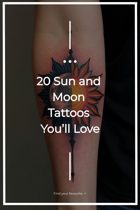 20 Sun and Moon Tattoos You’ll Love Hand Sun And Moon Tattoo, Sun And Moon Balance Tattoo, Moon And Sun Neck Tattoo, Moon Tattoo Cover Up Ideas, Moon And Sun Finger Tattoo, Sun N Moon Tattoo, Cover Up Ideas Tattoo For Women, Ying Yang Tattoo For Women, Moon Star Sun Tattoo