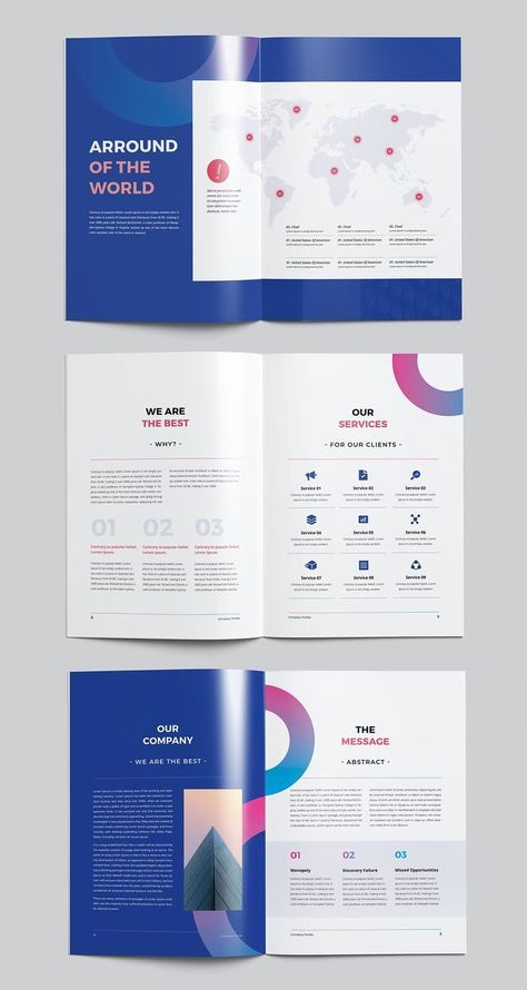 Company Profile Brochure Design Template INDD, IDML Ebook Design Layout, Booklet Design Layout, Organizational Chart Design, Company Brochure Design, Company Profile Design Templates, Company Profile Brochure, Ebook Template Design, Catalog Design Layout, Catalog Ideas