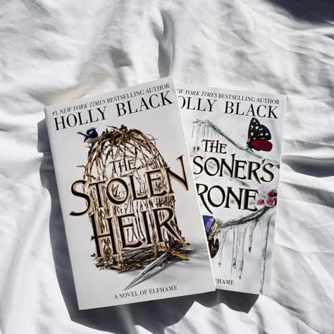 it started with one book then another and another 🥰 i’m about to wrap up ACOTAR but I’m still reeling from the high I got from this world. #thefolkoftheair #elfhame #hollyblackbooks The Stolen Heir, Stolen Heir, The Folk Of The Air, Folk Of The Air, Holly Black Books, Fiction Books Worth Reading, Book Bucket, The Prisoner, Dream Book