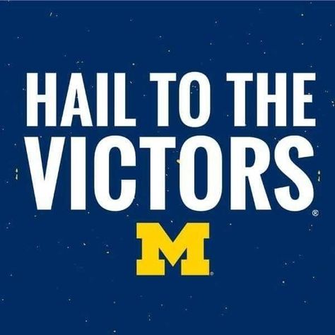 Go Blue Michigan, Encouragement Posters, Michigan Decor, Michigan Basketball, Michigan Go Blue, Maize And Blue, University Of Michigan Wolverines, Michigan Wolverines Football, Michigan Sports