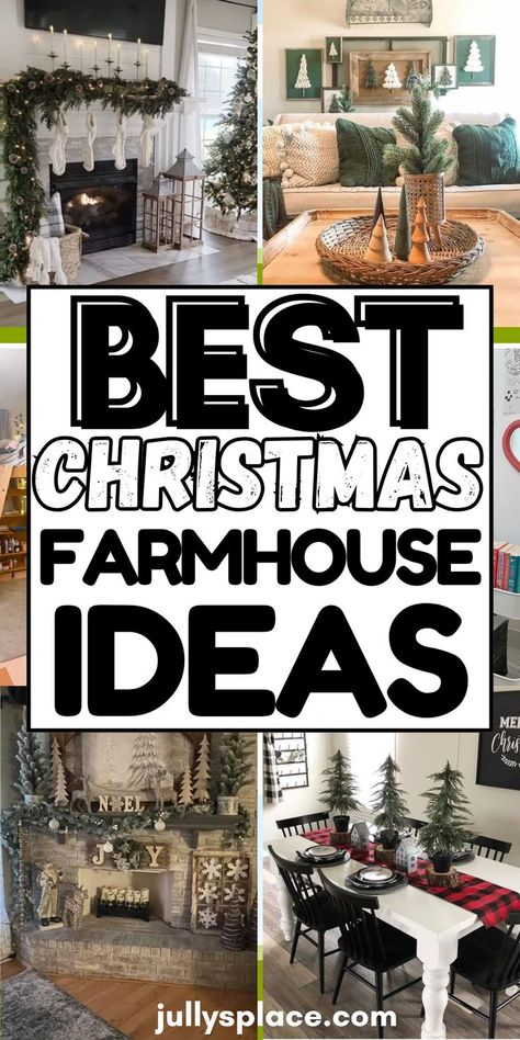 christmas farmhouse decor, christmas farmhouse ideas, christmas farmhouse decorations, christmas living room farmhouse, christmas decor ideas Farmhouse Christmas Window Decor, Farmhouse Style Christmas Decor, Galvanized Christmas Decor, Industrial Farmhouse Christmas, Christmas Farmhouse Decor Ideas, Vermont Christmas, Christmas Farmhouse Decor, Farmhouse Christmas Decor Ideas, Farmhouse Decorations