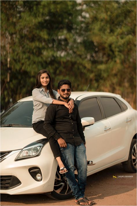 #coupleshoot #couplegoals #love #preweddingshoot #sagarlokhandephotography #wedding #maharashtrianprewedding #preweddingcoupleshoot #coupleshoot #couplephotoshoot #outdoorcoupleshoot #couplephotography #photoshoot Couple Photo With Car, Photo With Car, Car Pose, Post Photoshoot, Creative Couples Photography, Save The Date Pictures, Car Photoshoot, Photo Stills, Pre Wedding Photoshoot Outfit