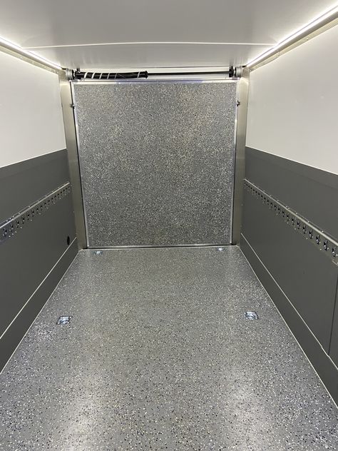 Enclosed Race Trailer Ideas, Enclosed Trailer Ideas, Diy Enclosed Trailer Shelves, Enclosed Trailer Insulation Ideas, Enclosed Trailer Cabinets, Enclosed Trailer V Nose Storage, Enclosed Motorcycle Trailer, Enclosed Trailer E Track Ideas, Utv Trailers