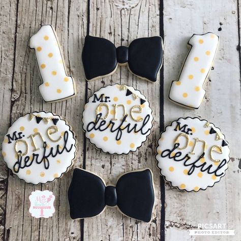 Mr Onederful Birthday Party Ideas, Mr Onederful Birthday, Onederful Birthday, First Birthday Cookies, Mr Onederful, Birthday Package, First Birthday Boy, Boys First Birthday Party Ideas, Boys 1st Birthday Party Ideas