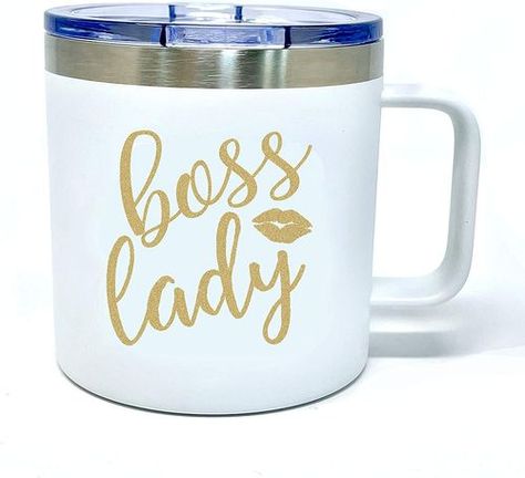 office gifts Best Office Gifts, Best Boss Gifts, Boss Lady Mug, Coffee Mug Tumbler, Boss Gifts, Custom Travel Mugs, Bosses Day Gifts, Stainless Steel Coffee Mugs, Best Boss