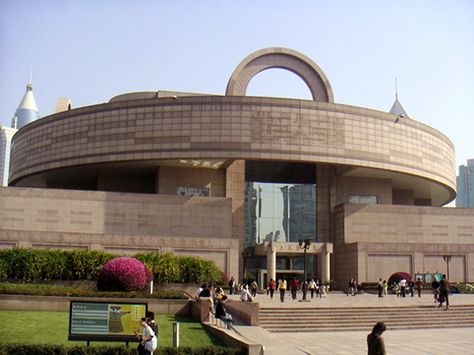 Shanghai Museum, Shanghai, China #Museum Shanghai Museum, Train Tour, Bullet Train, Science Museum, Shanghai China, Ancient China, Cloud Gate, Art Galleries, Beijing