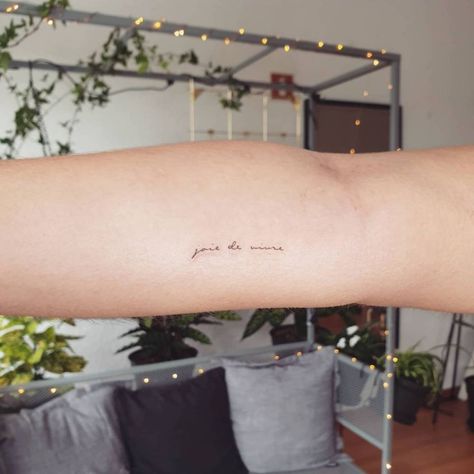 Grace Tattoo, Wave Tattoos, Grace Tattoos, Mini Tats, Minimal Tattoos, Inner Forearm Tattoo, Lily Grace, Cute Tats, Inner Forearm