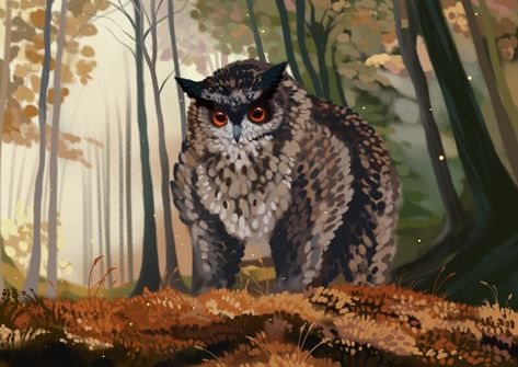 ArtStation - Owlbear, Rosa Toivanen Owlbear Dnd Art, Owlbear Art, Owlbear Dnd, Owl Character, Magical Beasts, Dnd Campaign, Fantasy Fiction, My Dear Friend, Dnd Art