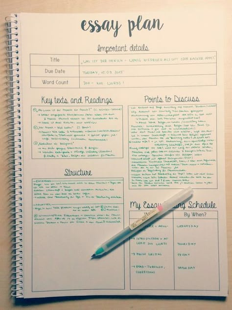 22 New Pages to Add to Your Bullet Journal   #diyideas #bujo #bulletjournal #bulletjournalpages #bulletjournaling Essay Plan, Studera Motivation, Makeup Tip, High School Hacks, College Organization, Essay Writing Skills, School Organization Notes, School Survival, College Study