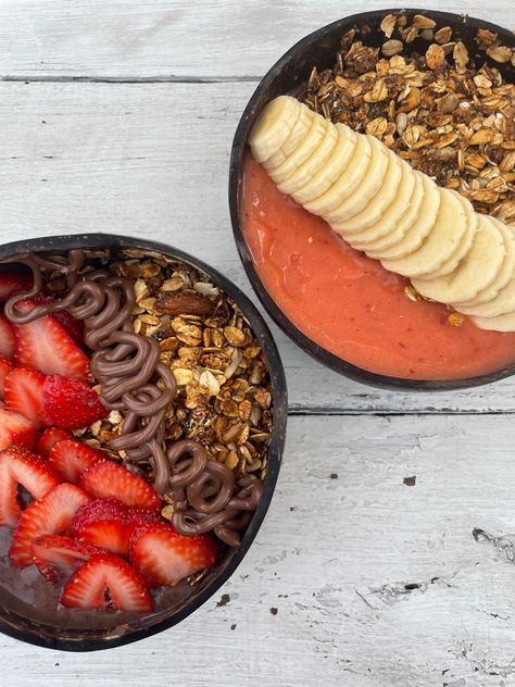 Edible Bowl, Money Food, Healthy Bowls, Smoothie Bowl, Healthy Eats, Food Inspiration, Acai Bowl, Healthy Food, Smoothie