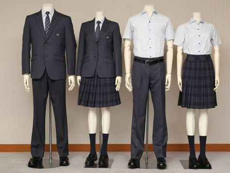 Private School Uniforms, Colorful Hairstyles, School Uniform Fashion, Uniform School, School Uniform Outfits, Uniform Outfits, Uniform Ideas, Concept Clothing, School Building