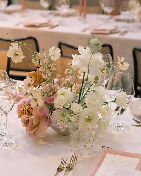 All posts • Instagram Bowl Arrangements, Blush Wedding Colors, White Floral Arrangements, Pastel Wedding Flowers, Ethereal Wedding, Floral Bowls, White Florals, Wedding Flower Inspiration, White Wedding Flowers