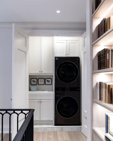 Lg Stacked Washer And Dryer, Single Unit Washer Dryer Laundry Room, Washer Dryer Tower Laundry Room, Lg Laundry Tower, Lg Thinq Washer And Dryer, Green Washer And Dryer, Lg Wash Tower Laundry Room Ideas, Lg Wash Tower Laundry Room, Laundry Closet Stacked Washer And Dryer