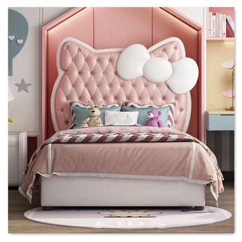 Modern Single Bed, Ikea Kids Bed, Kids Bed Rails, Bed For Bedroom, Queen Sized Bedroom Sets, Kids Bed Design, Home Bar Cabinet, Bed Wooden, Queen Sized Bedroom