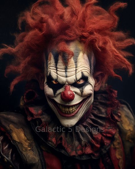 Clowns Reference, Clown Demon, Evil Carnival, Clown Pictures, Creepy Clown Pictures, Clown Tattoos, Evil Clown Tattoos, Carnival Clown, Scary Clown Mask