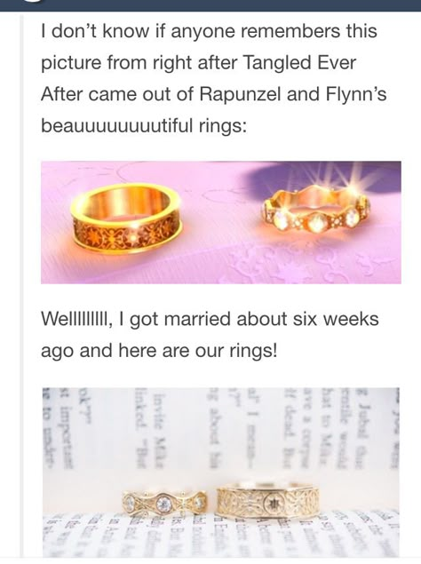 Tangled Rapunzel Wedding Dress, Tangled Date Ideas, Rapunzel Wedding Rings, Rapunzel Themed Wedding Ring, Rapunzel Inspired Engagement Ring, Tangled Rings Rapunzel, Rapunzel Aesthetic Wedding, Tangled Inspired Ring, Tangled Rings Engagement