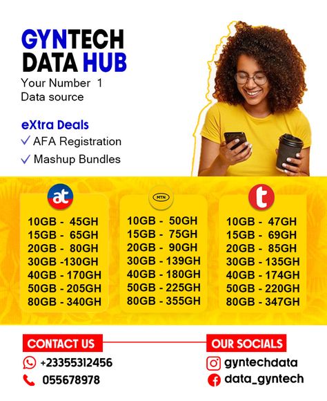 Data subscription flyer design for a data and tech business. #flyer Data Bundle Flyer Design, Data Flyer Design, Tech Business, Social Media Designs, Flyer Design Templates, Business Flyer, Media Design, Social Media Design, Flyer Design