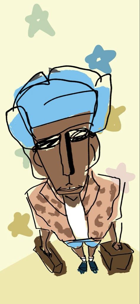 Tyler The Creator Art Drawings, Tyler The Creator Illustration, Tyler The Creator Sketch, Tyler The Creator Fan Art, Tyler Drawing, Tyler The Creator Drawing, Tyler The Creator Art, Tyler The Creator Poster, Square Sketchbook