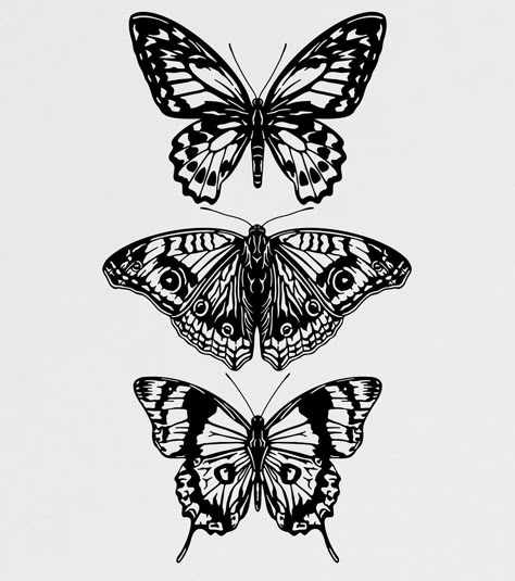 Butterfly With Fire Tattoo, Cross Butterfly Tattoo, Butterflies Tattoo Designs, Black Flash Tattoos, Traditional Butterfly Tattoo, Moth Tattoos, Borboleta Tattoo, Butterfly Memorial, Butterflies Tattoo