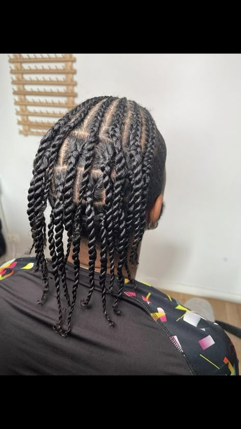 Flat Twist Men, Cornrows Into Twists Men, Cornrows Into Twists, Mens Twists, Twist Hair Men, Cornrow Braids Men, Mens Twists Hairstyles, Hair Twists Black, Fade Haircut Curly Hair