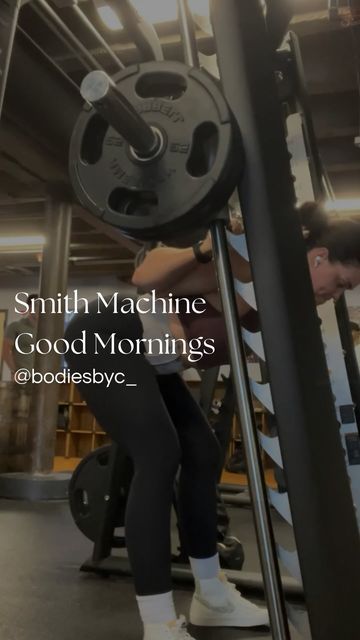 COURTNEY | ONLINE COACH on Instagram: "You can do Good Mornings a number of different ways. One of my favorites is the Smith Machine. It allows you to really focus on the connection with your glutes and hamstrings. This is one of my favorite movements for hamstring development as it targets them so well!! Implement this in your next lower body day and let me know how you like it! Follow for more training tips! 💪🏼💕 #weighttrainingforwomen #fitnessmotivation #femaleweightlifting #busygirl #onli Smith Machine, The Smith, Weight Lifting Women, The Smiths, Online Coaching, Online Workouts, Weight Training, Lower Body, Training Tips