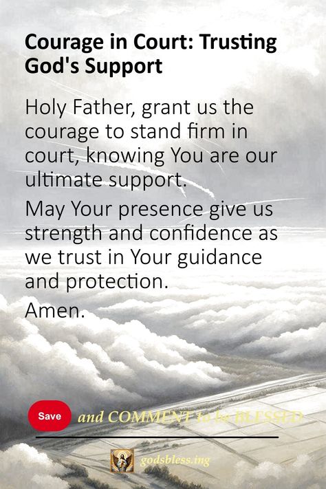 Courage in Court: Trusting God's Support Prayer For Victory In Court Case, Psalm 37 5, Types Of Prayer, Romans 8:31, Psalm 33, Isaiah 54, Psalm 37, Holy Father, Psalm 46