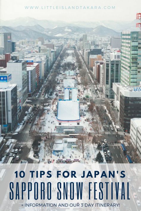 Sapporo Snow Festival, Snow Festival, Japan Winter, Time Planning, Tokyo Japan Travel, Japan Itinerary, Winter Event, Visit Japan, Sapporo