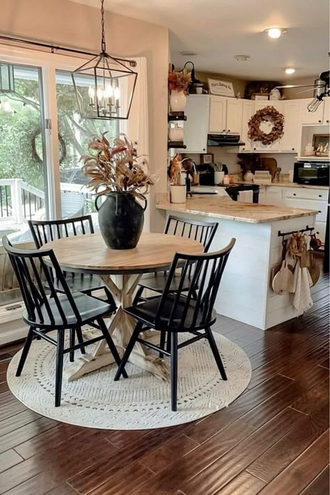 Dining Room With 2 Tables, Large Dining Room Window Ideas, Apartment Upgrades, Wyoming House, Small Kitchen Tables, House Remodeling, Dinning Room Design, Decor Studio, Project Board